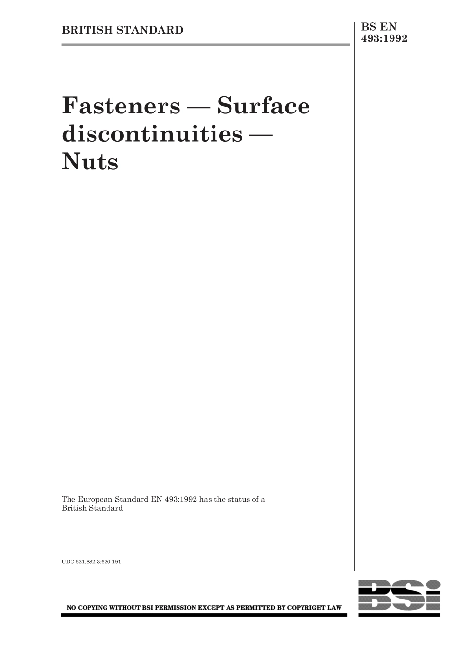 BS EN 00493-1992 (1999).pdf_第1页