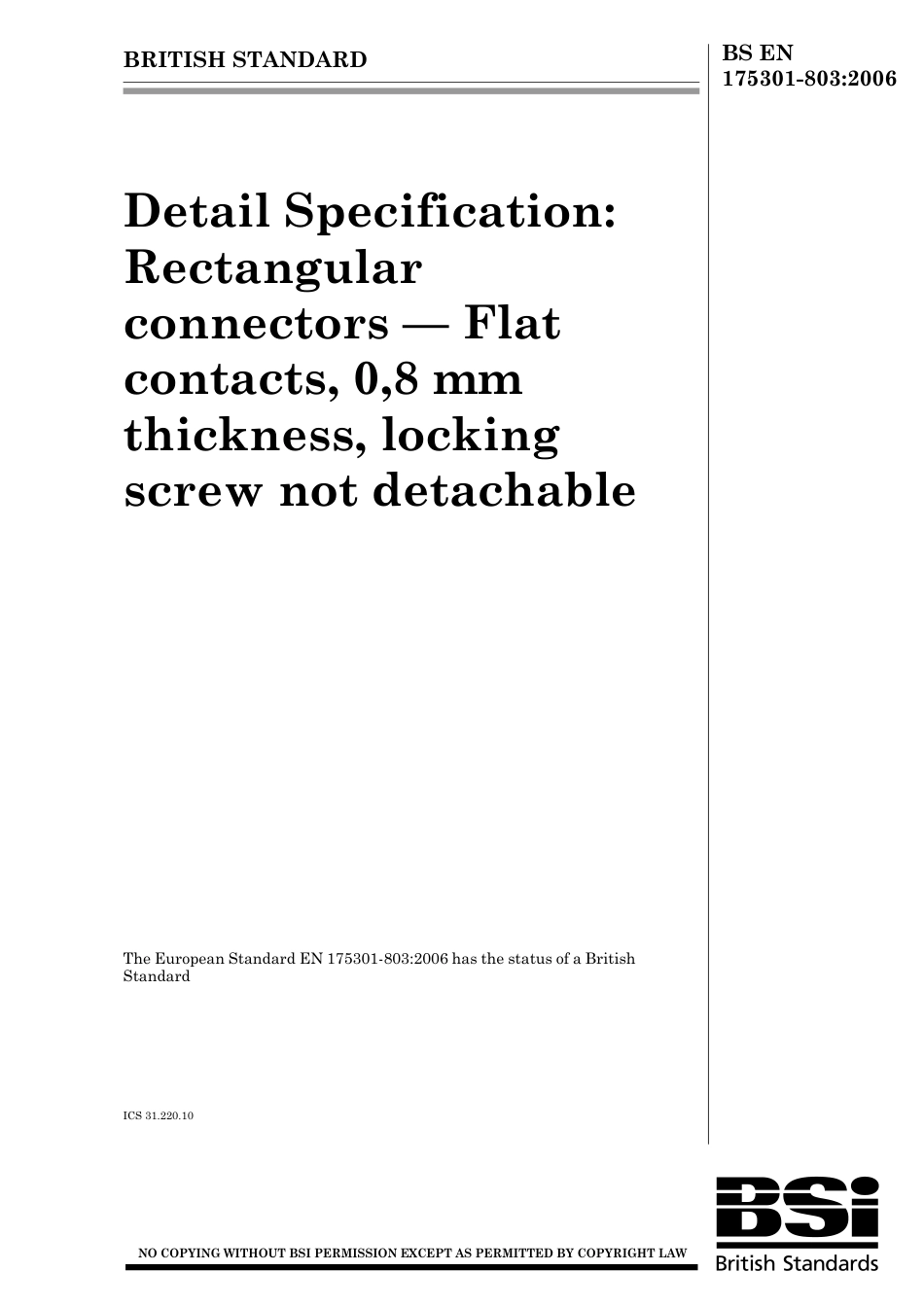 BS EN 175301-803-2006.pdf_第1页