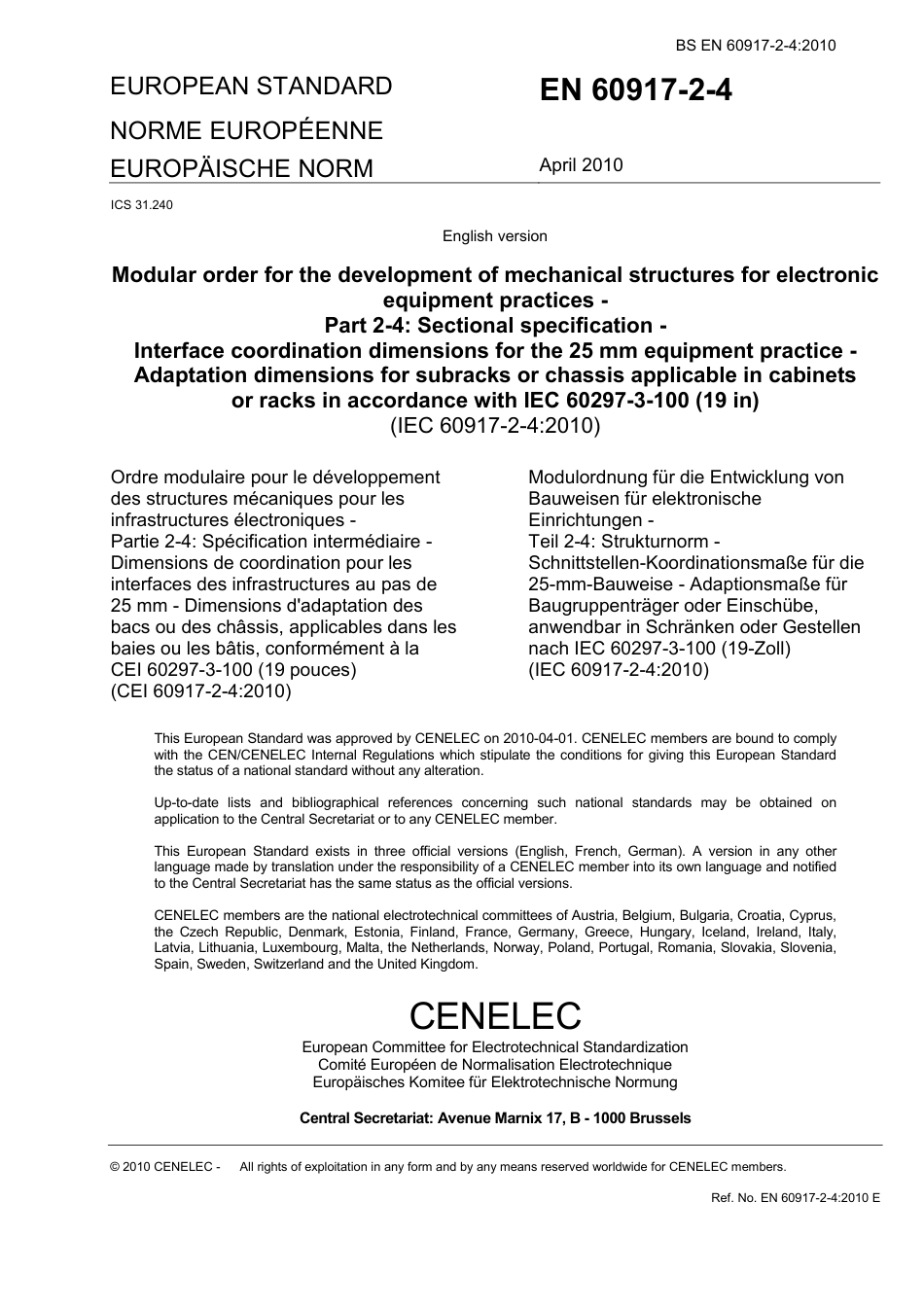 BS EN 60917-2-4-2010.pdf_第3页