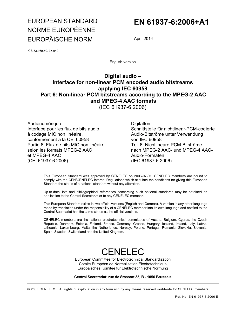 BS EN 61937-6-2006 + A1-2014.pdf_第3页