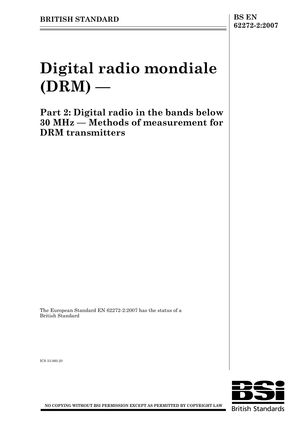 BS EN 62272-2-2007.pdf_第1页