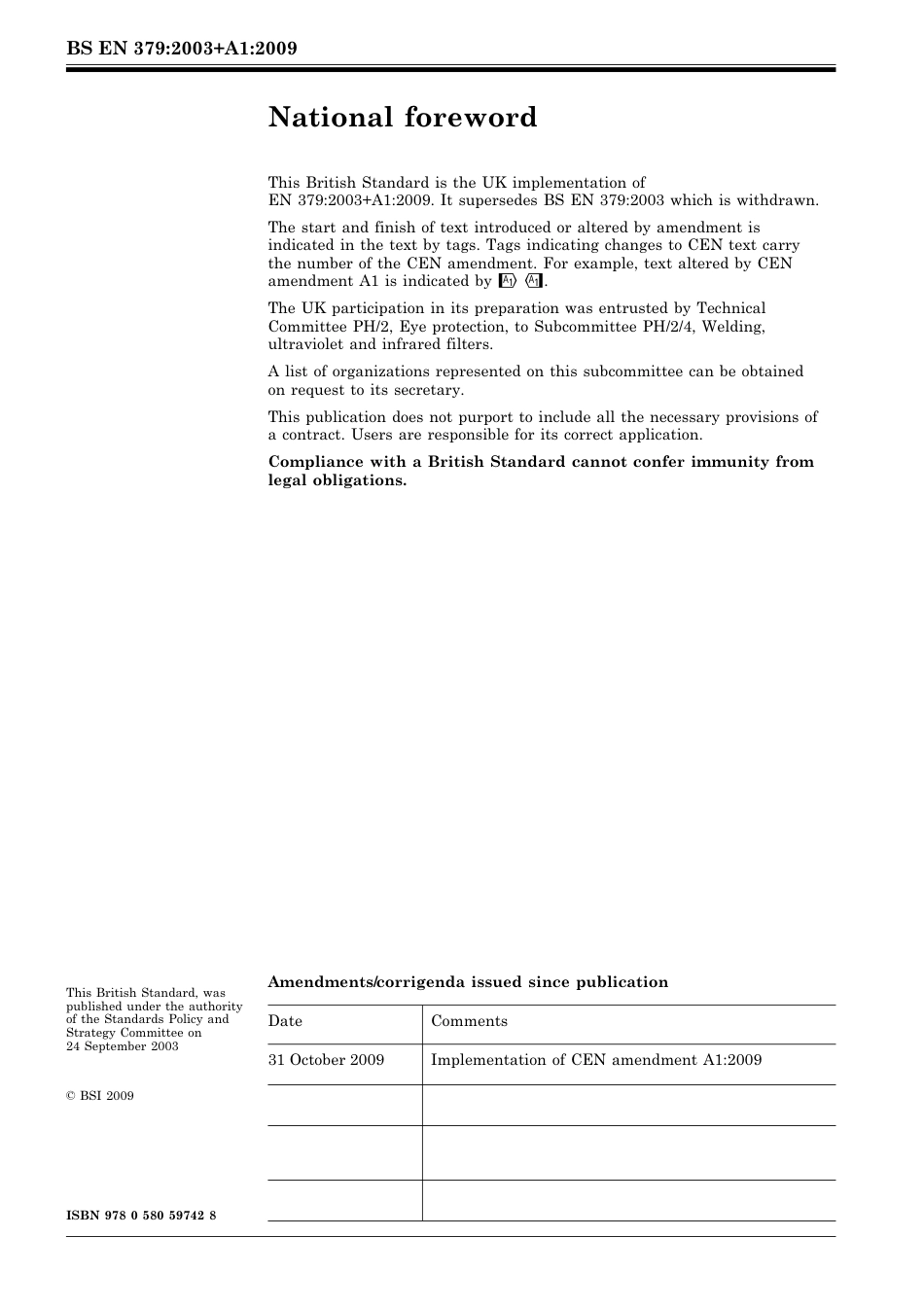 BS EN 00379-2003 + A1-2009.pdf_第2页