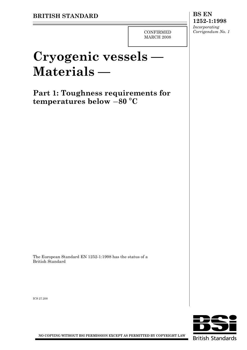 BS EN 01252-1-1998 (2008).pdf_第1页