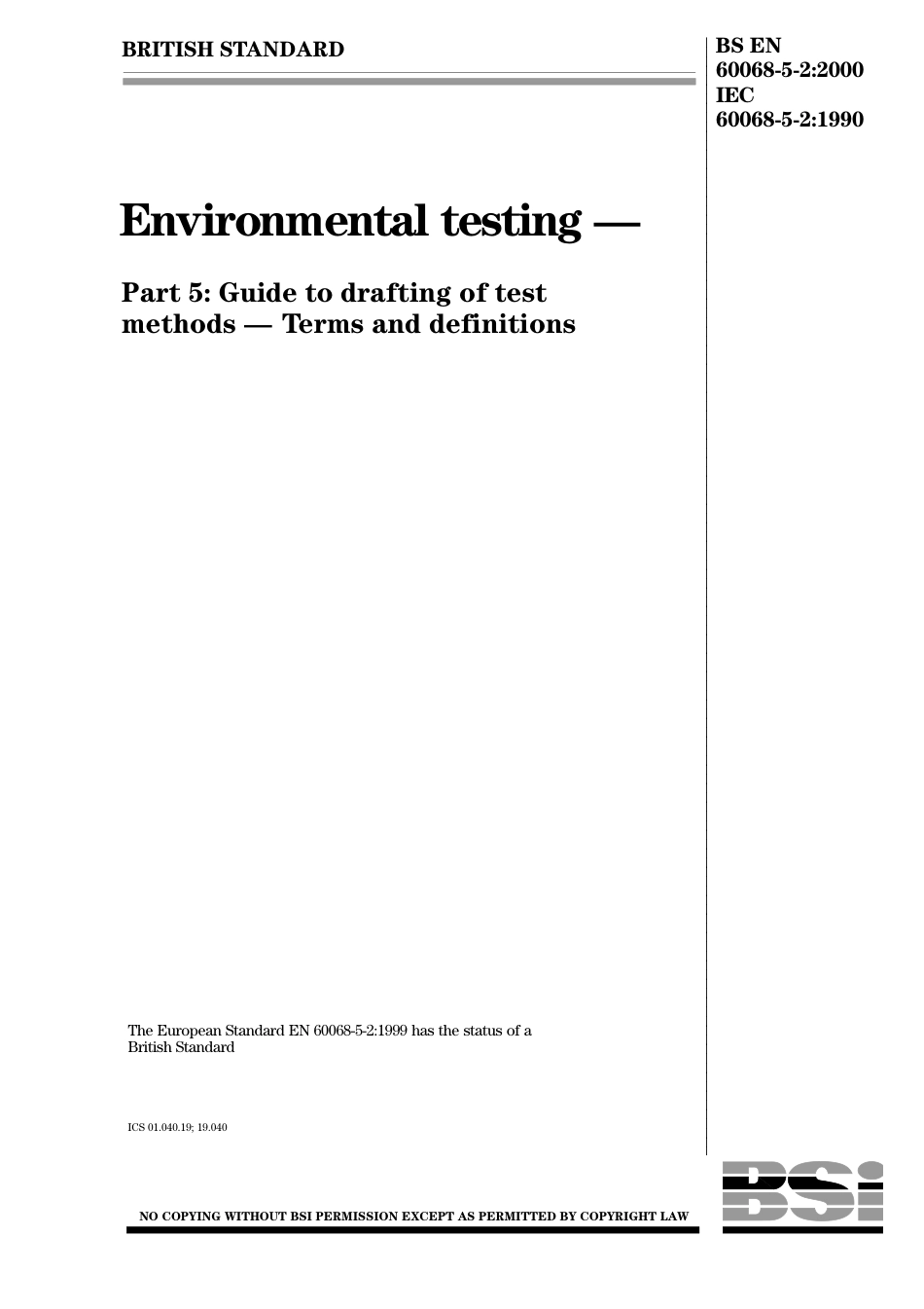 BS EN 60068-5-2-2000.pdf_第1页