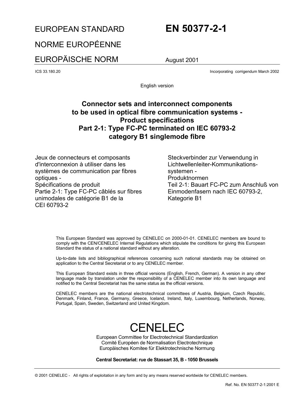 BS EN 50377-2-1-2001 (2002).pdf_第3页