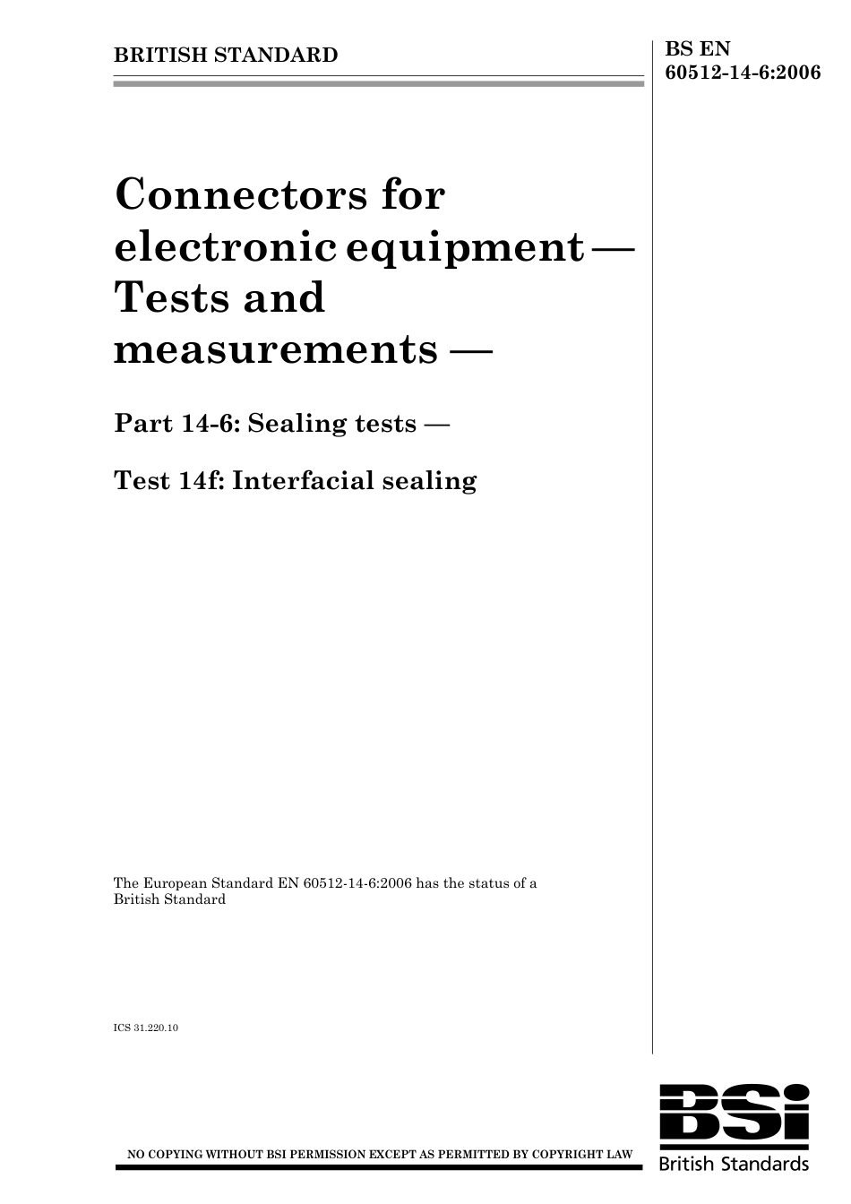 BS EN 60512-14-6-2006.pdf_第1页