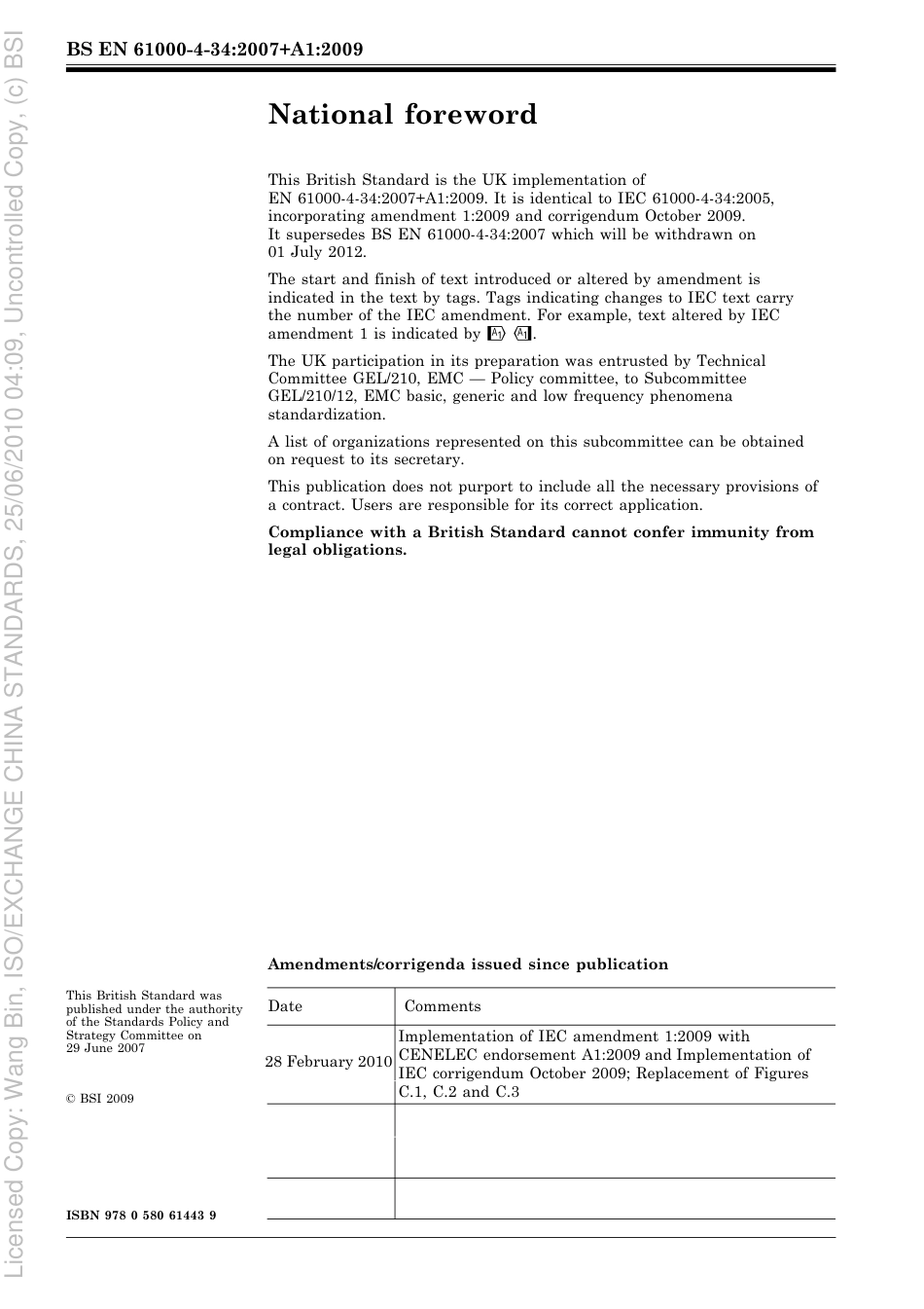 BS EN 61000-4-34-2007 + A1-2009.pdf_第2页