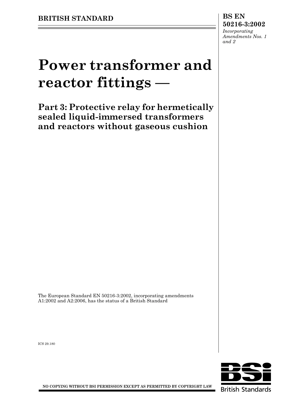 BS EN 50216-3-2002 (2006).pdf_第1页