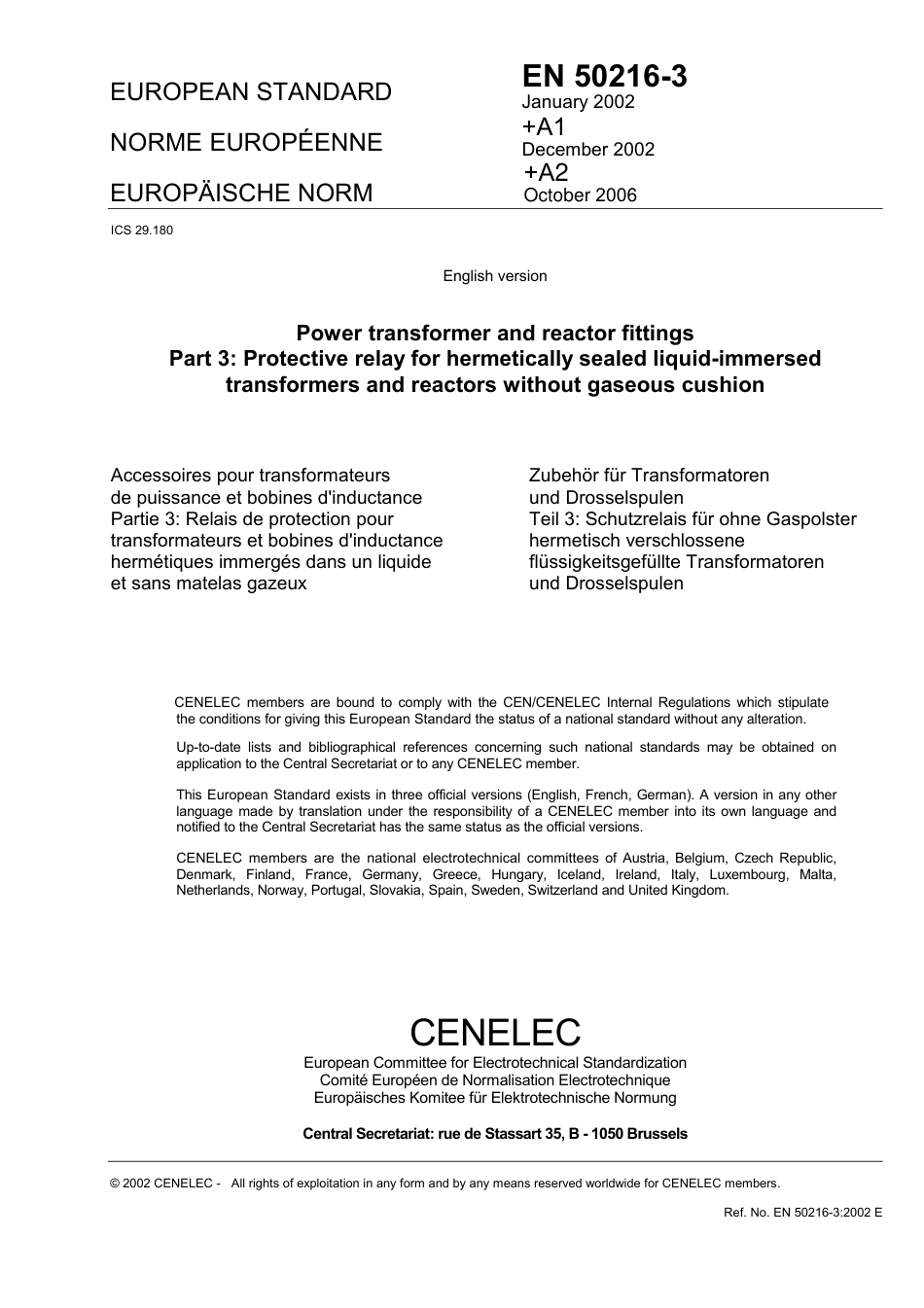 BS EN 50216-3-2002 (2006).pdf_第3页