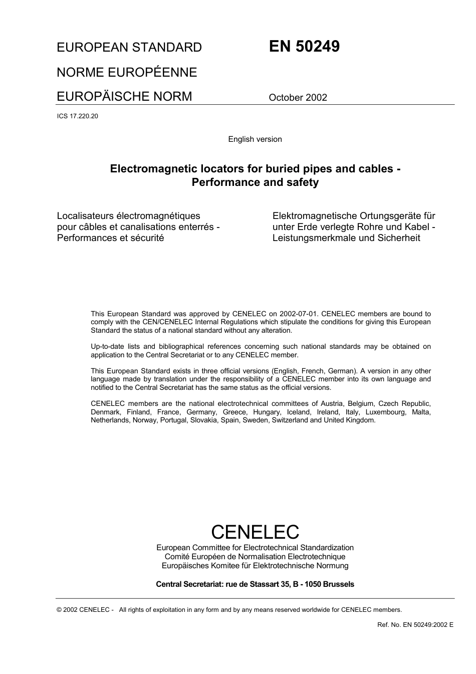 BS EN 50249-2002 (2003).pdf_第3页