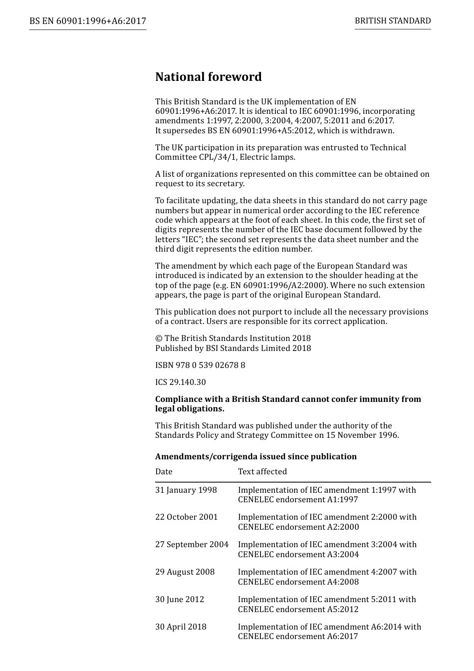 BS EN 60901-1996 + A6-2017 (2018).pdf_第2页