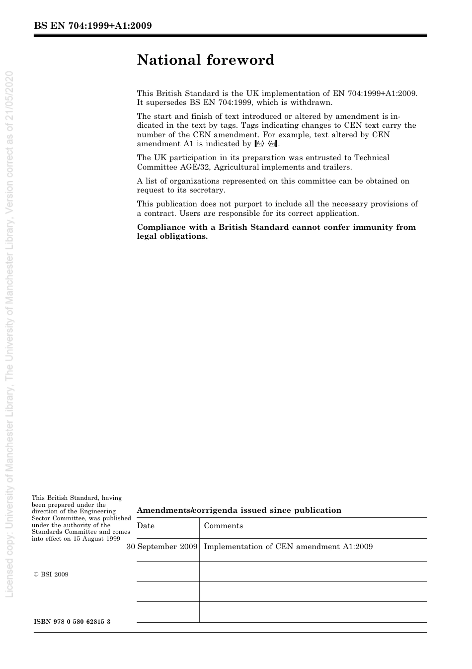 BS EN 00704-1999 + A1-2009.pdf_第2页