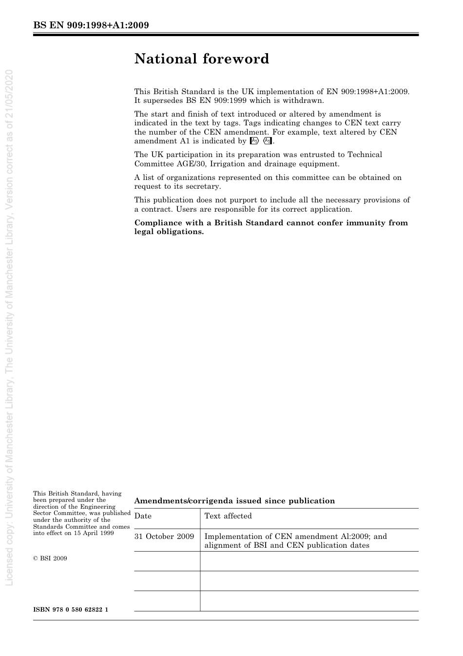 BS EN 00909-1998 + A1-2009.pdf_第2页