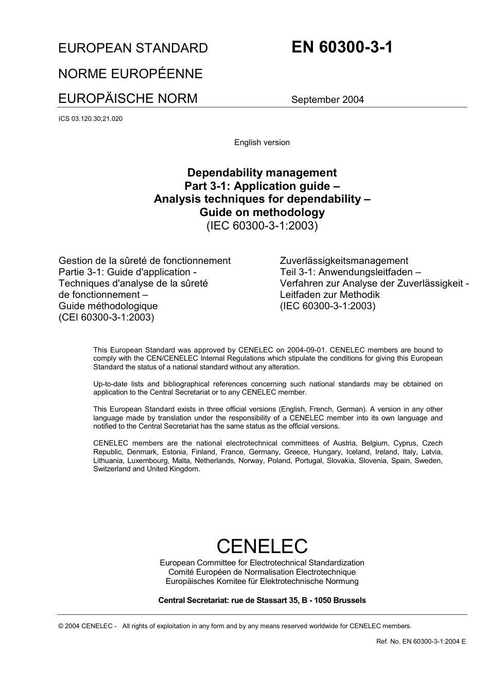 BS EN 60300-3-1-2004.pdf_第3页