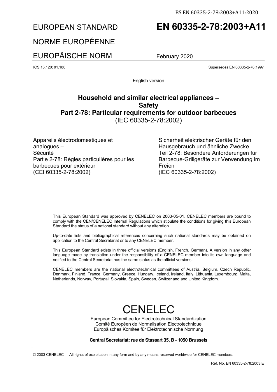 BS EN 60335-2-78-2003 + A11-2020.pdf_第3页