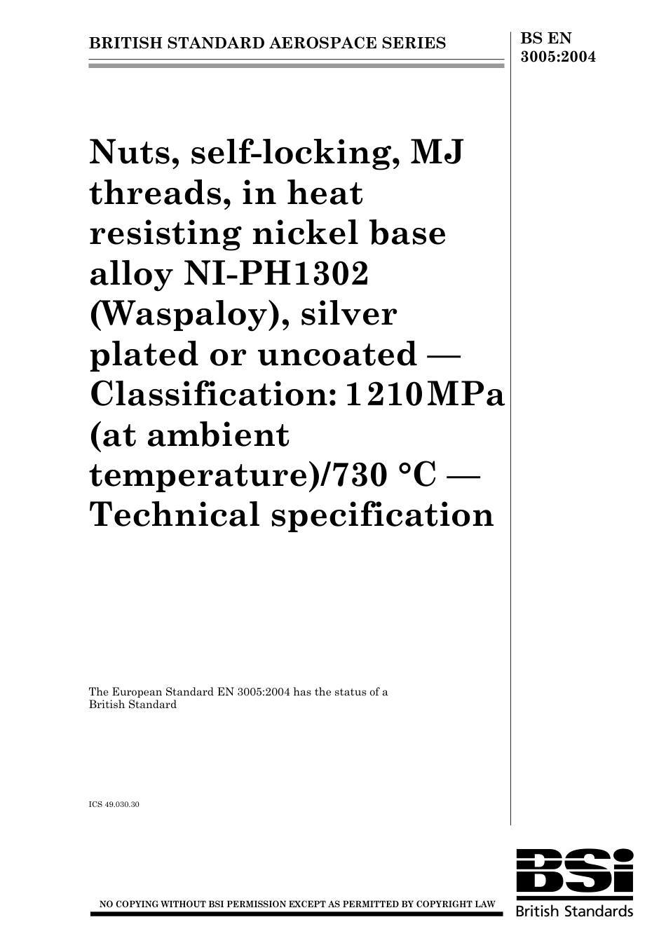 BS EN 03005-2004.pdf_第1页