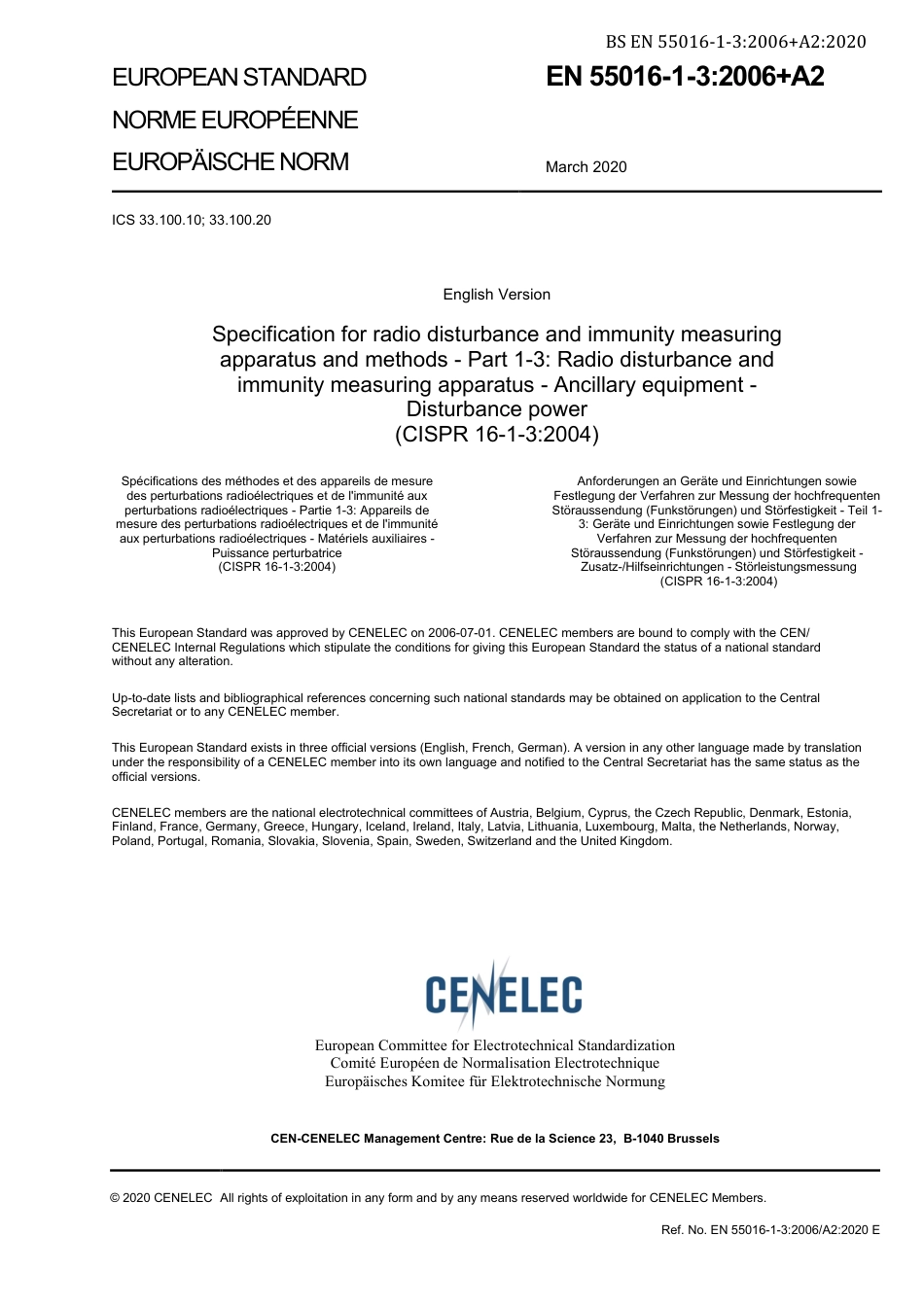 BS EN 55016-1-3-2006 + A2-2020.pdf_第3页