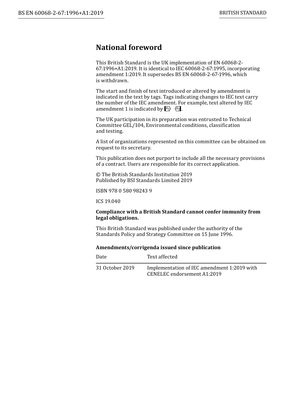 BS EN 60068-2-67-1996 + A1-2019.pdf_第2页