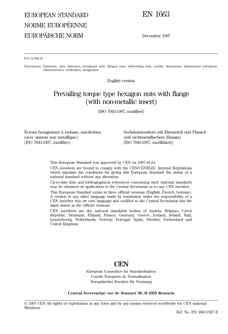 BS EN 01663-1998 (2008).pdf_第3页