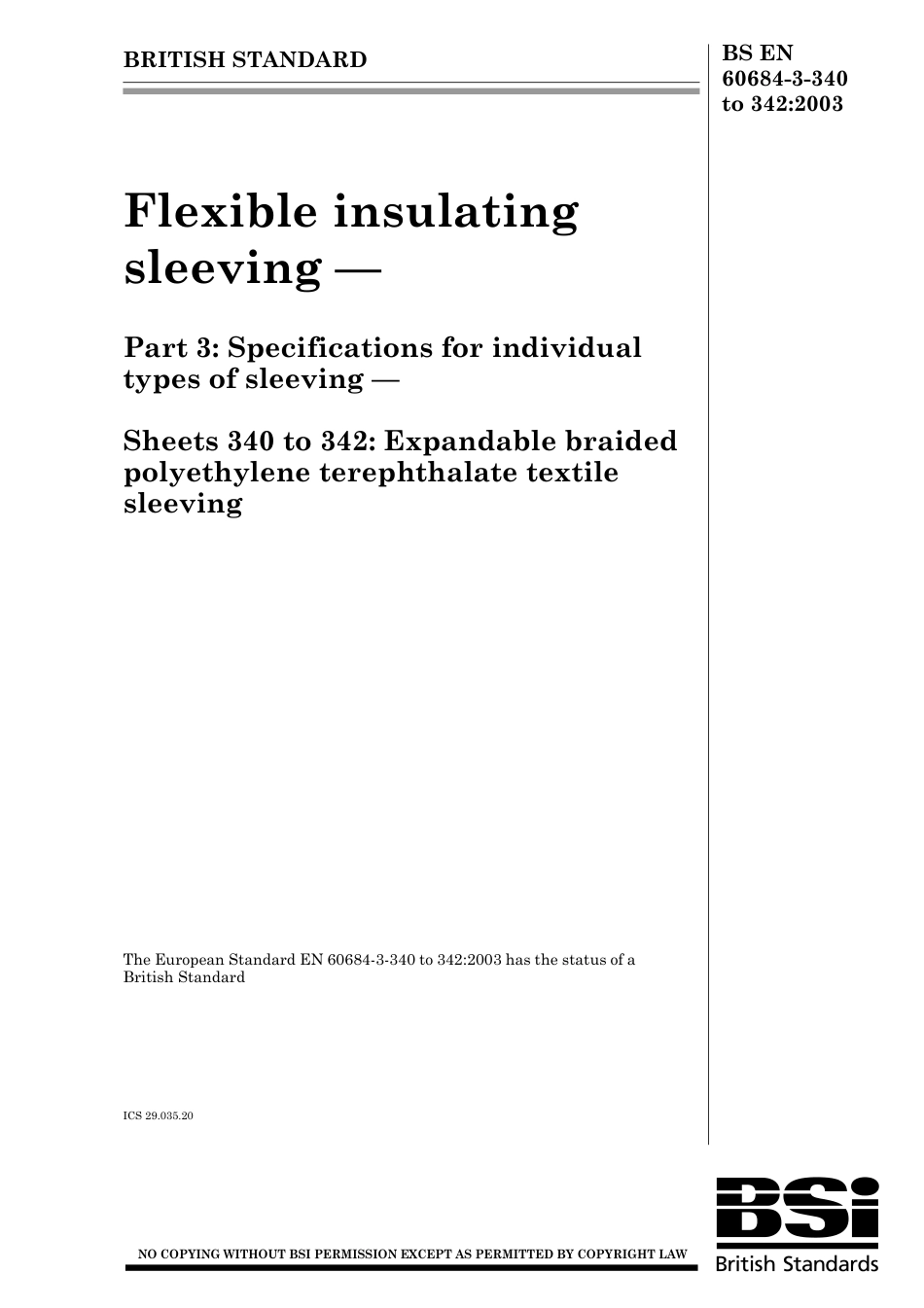 BS EN 60684-3-340 to 342-2003.pdf_第1页