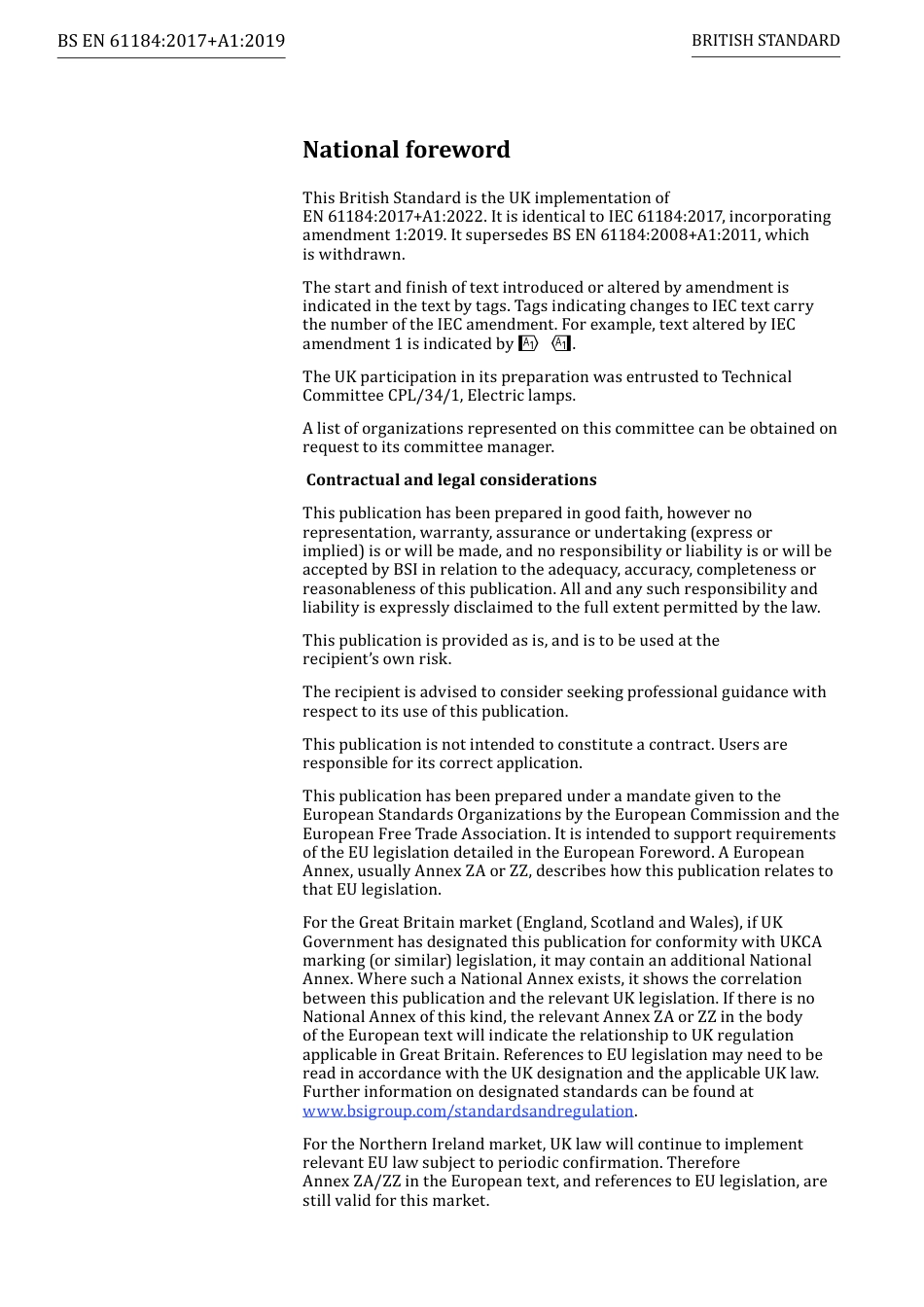 BS EN 61184-2017 + A1-2019 (2022).pdf_第2页