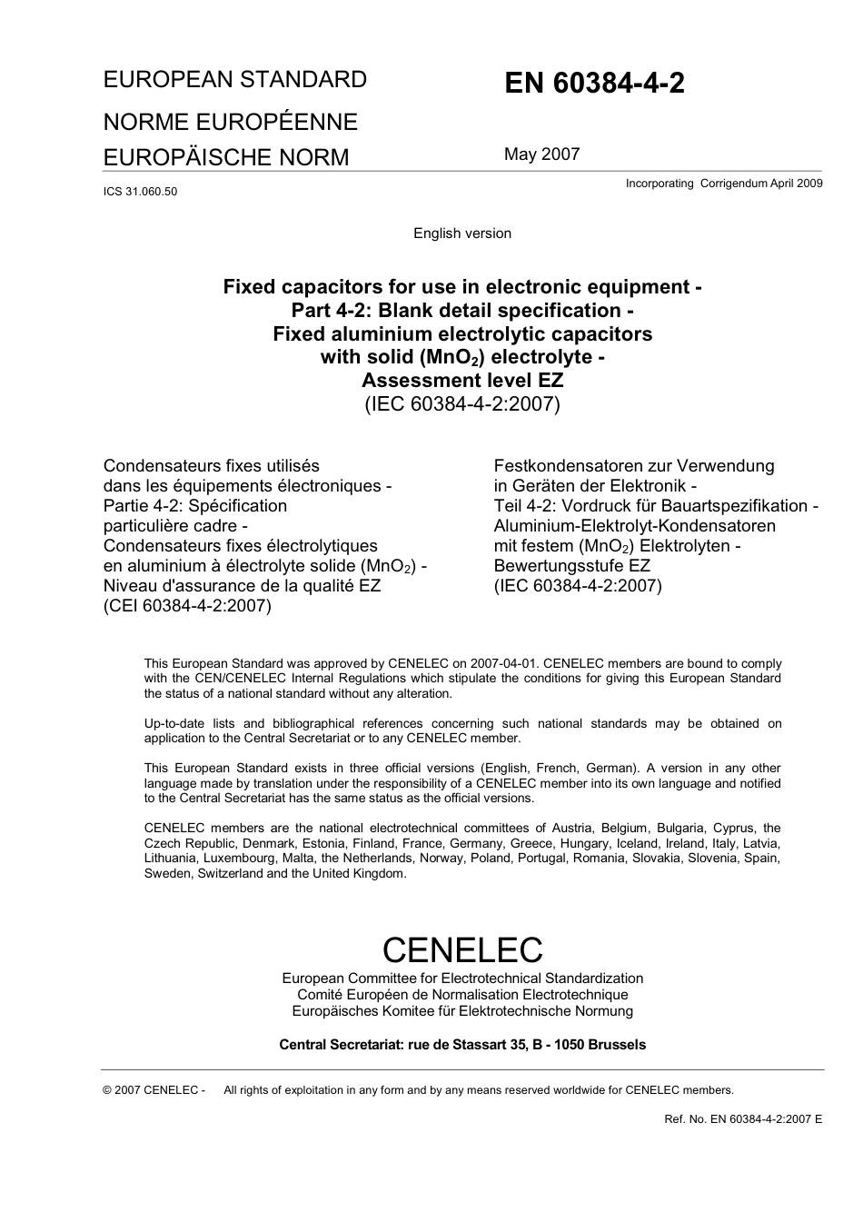 BS EN 60384-4-2-2007 (2009).pdf_第3页