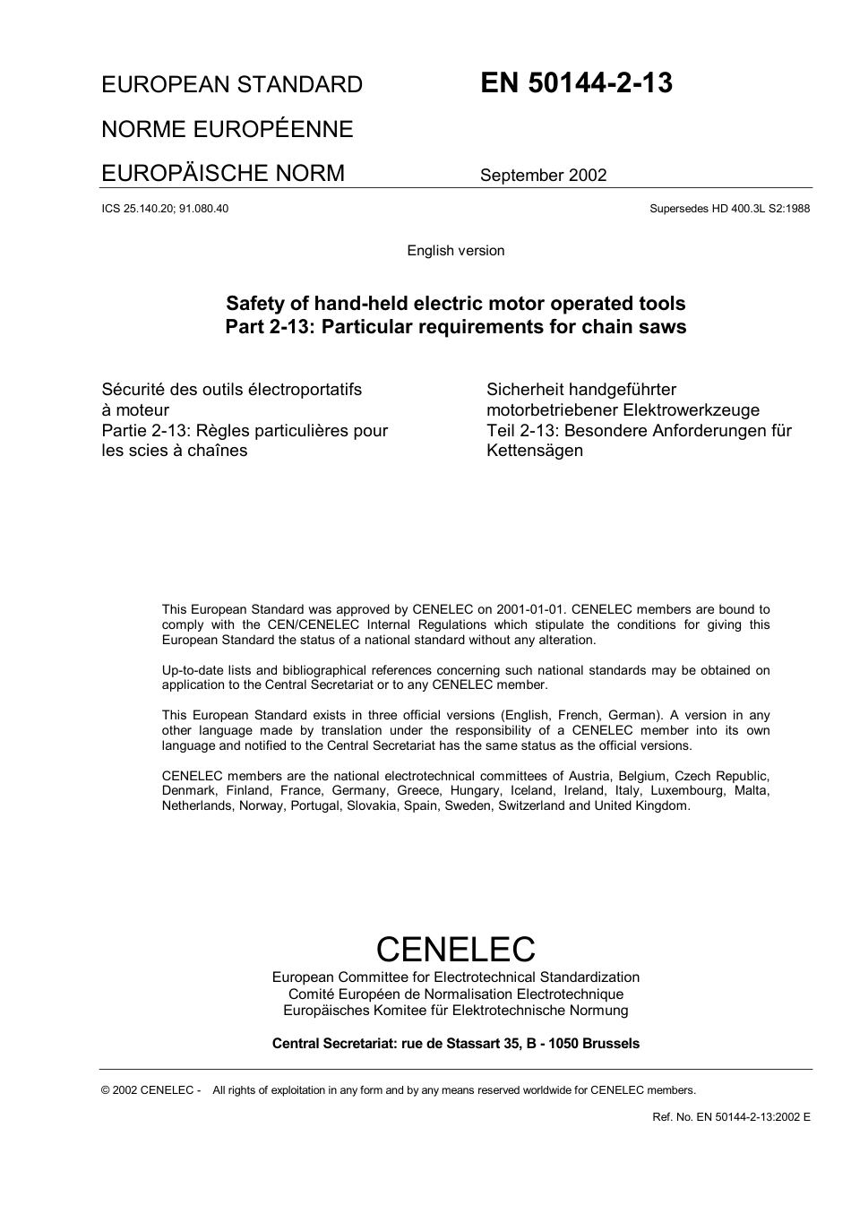 BS EN 50144-2-13-2002.pdf_第3页