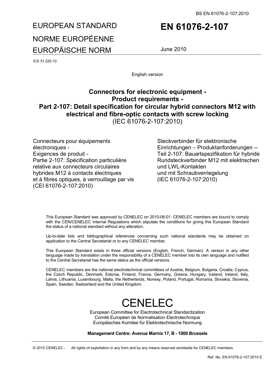 BS EN 61076-2-107-2010.pdf_第3页