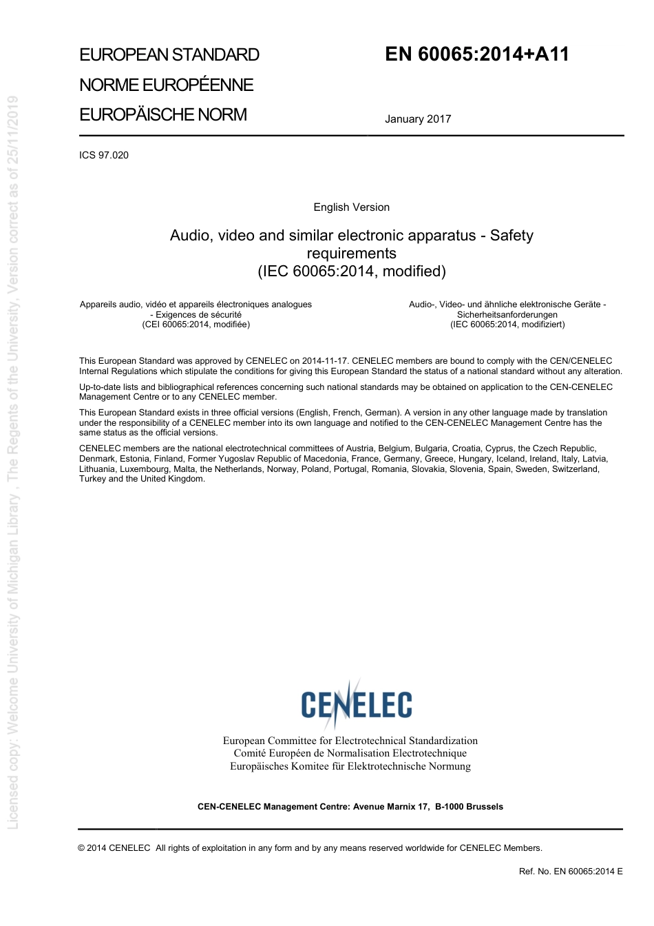 BS EN 60065-2014 + A11-2017.pdf_第3页