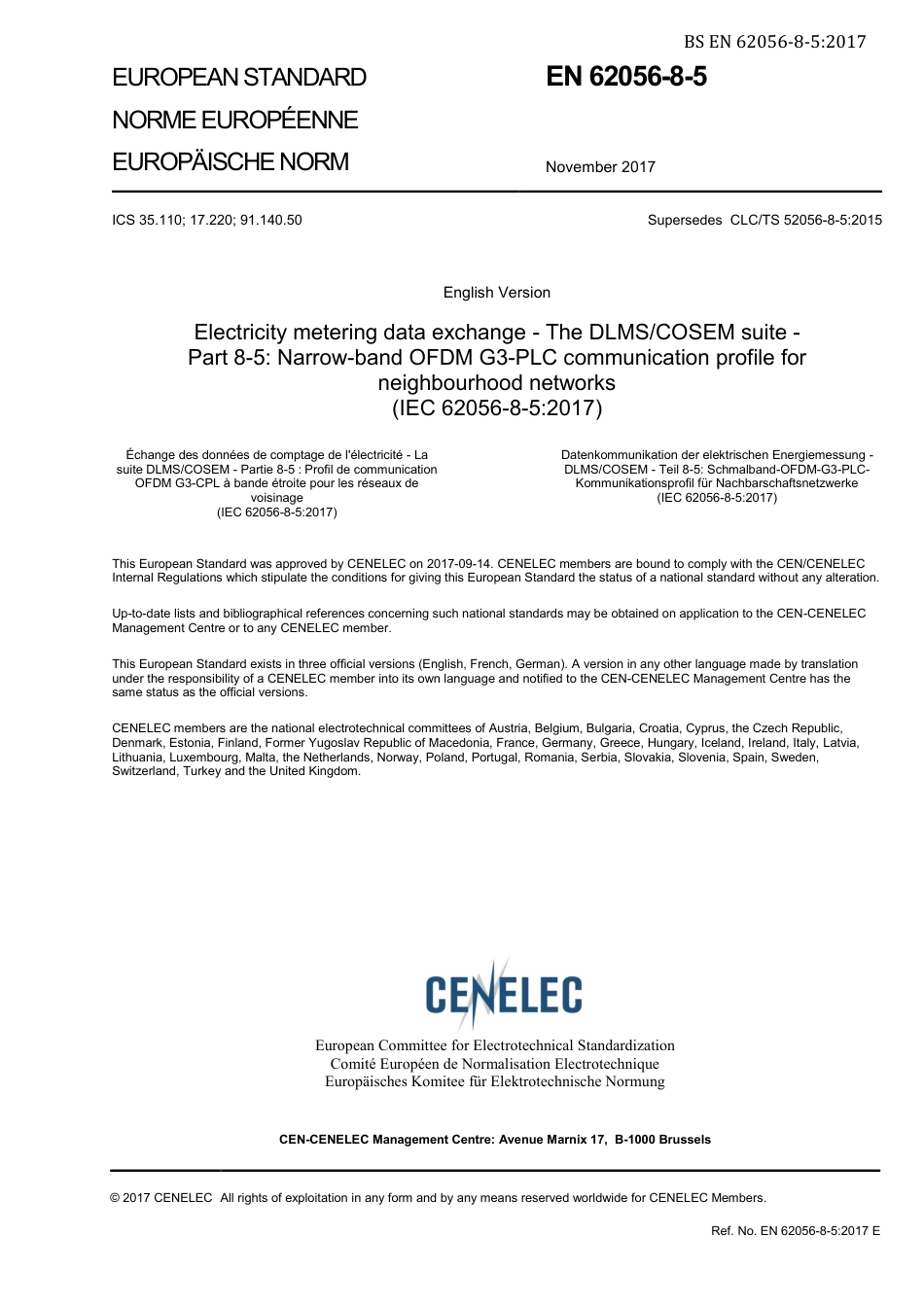 BS EN 62056-8-5-2017 (2018).pdf_第3页