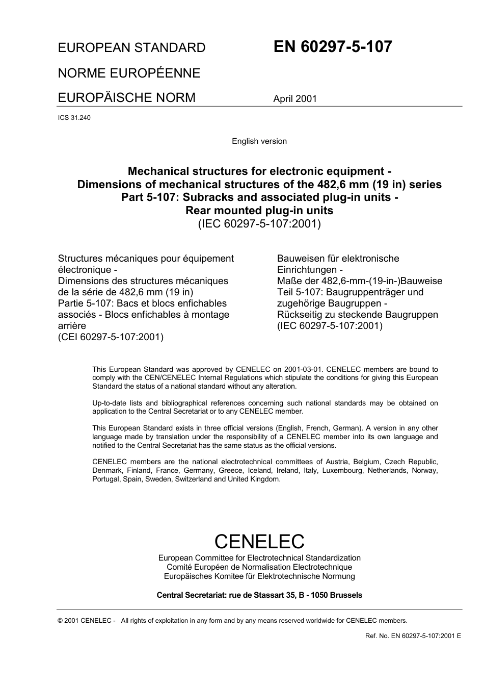 BS EN 60297-5-107-2001.pdf_第3页