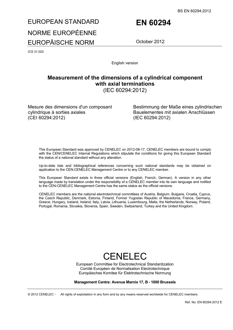 BS EN 60294-2012.pdf_第3页