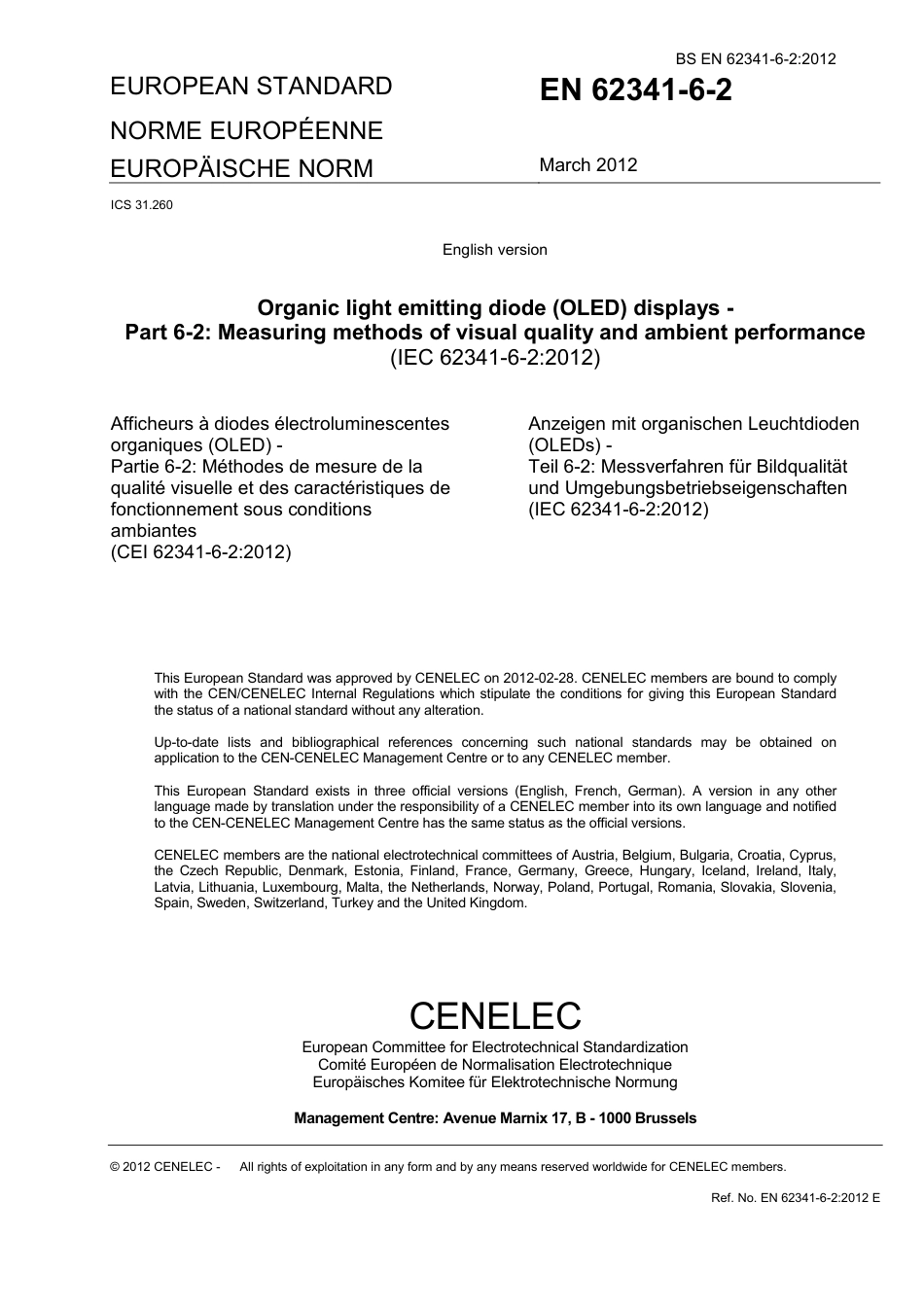 BS EN 62341-6-2-2012.pdf_第3页