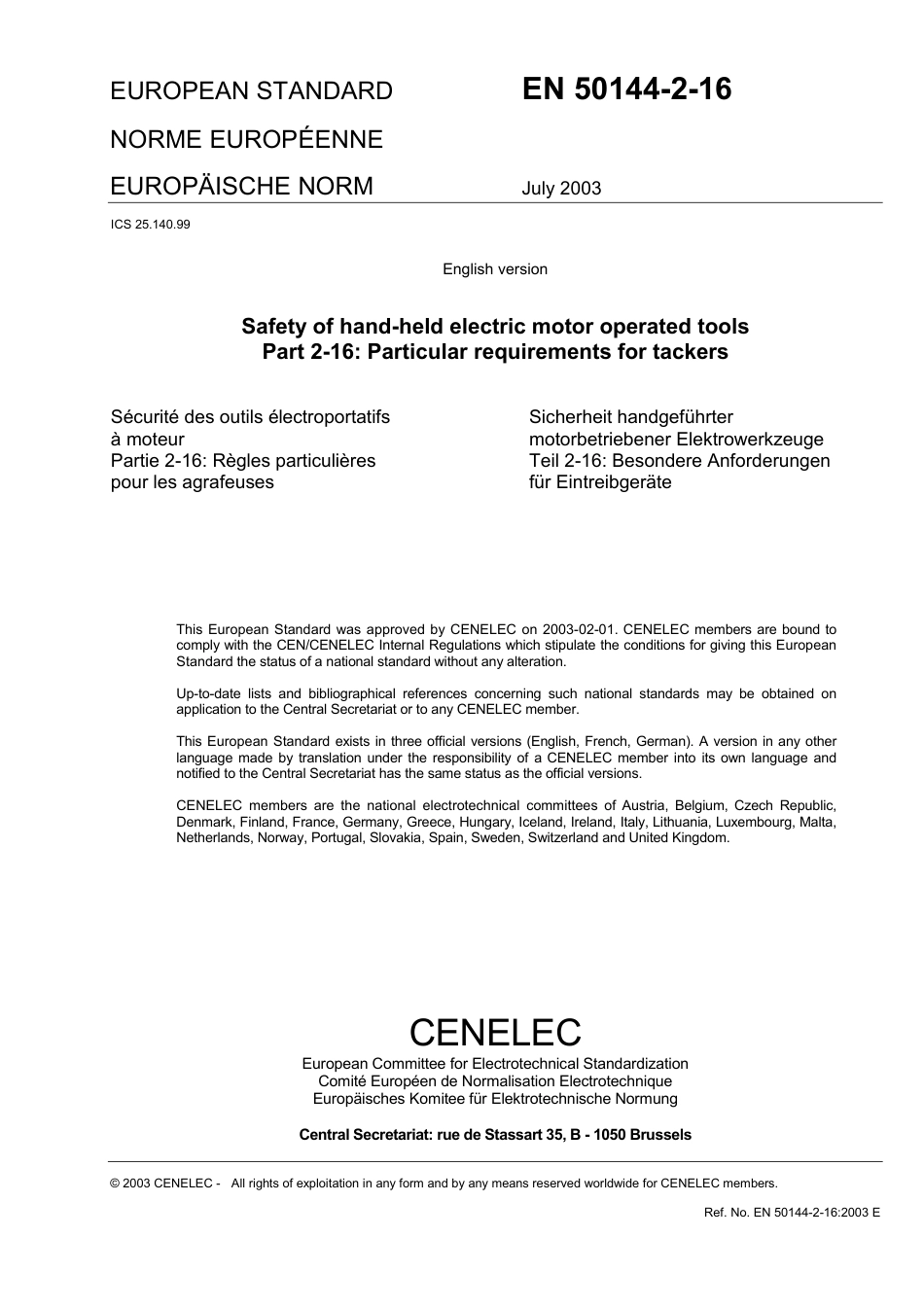 BS EN 50144-2-16-2003.pdf_第3页