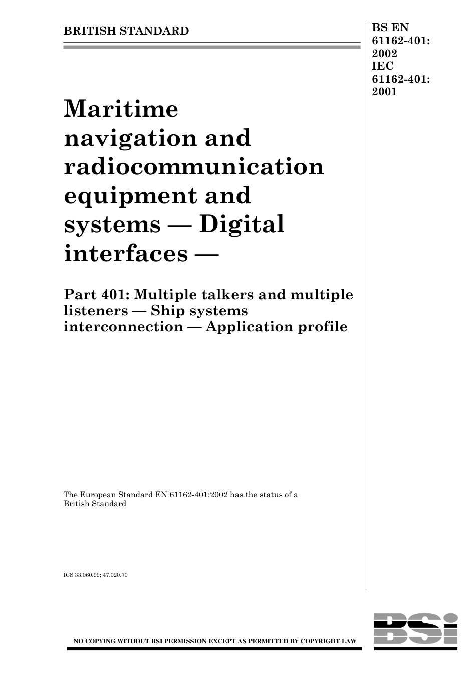 BS EN 61162-401-2002.pdf_第1页