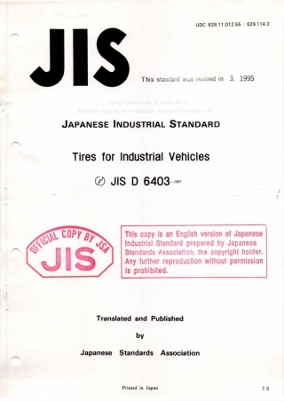 JIS D 6403      1995           Industrial Tires.pdf