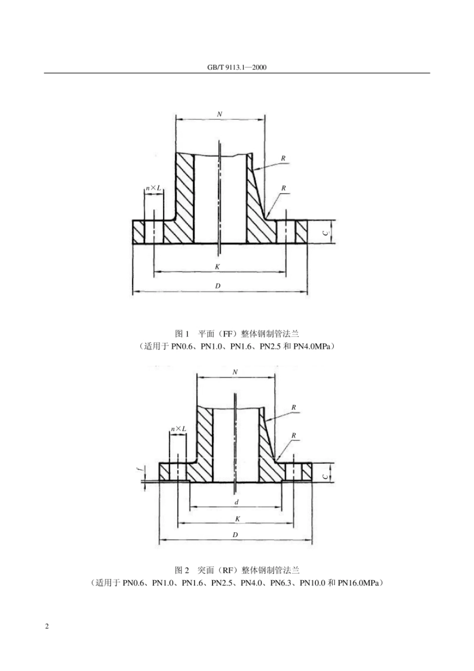 GB9113-flange法兰标准.pdf_第2页