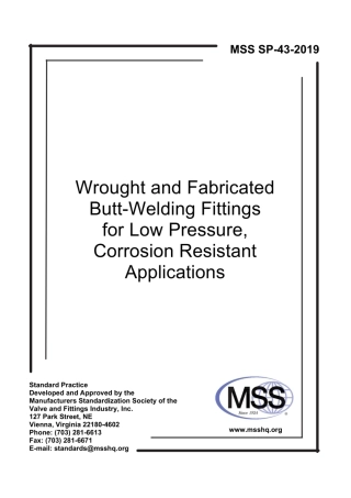 MSS SP-43-2019 锻制不锈钢对焊管件.pdf