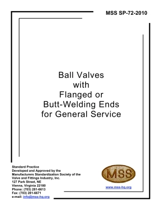 MSS SP-72-2010 法兰端或对焊端通用球阀.pdf