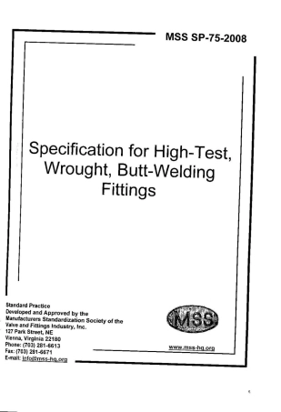 MSS SP-75-2008 中文版 优质钢制对焊管件规范.pdf