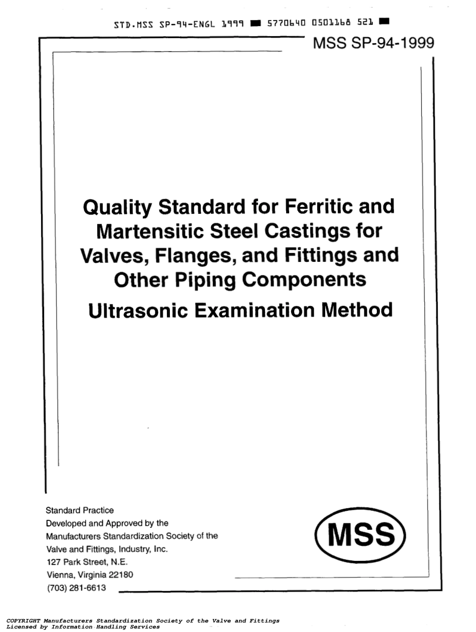 MSS SP-94-1999.pdf_第1页