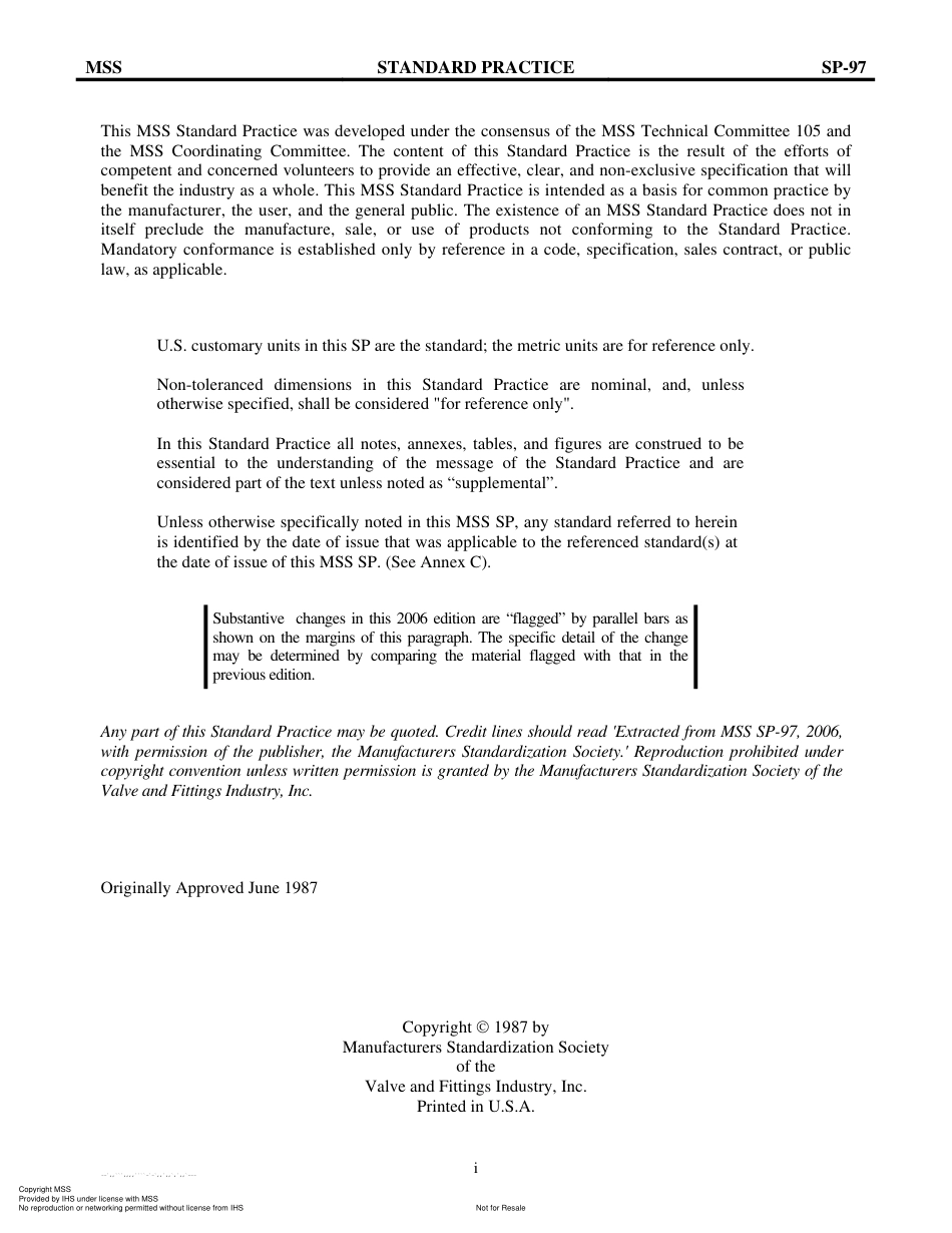 MSS SP-97-2006 承插焊、螺纹和对焊端的整体加强式管座.pdf_第2页