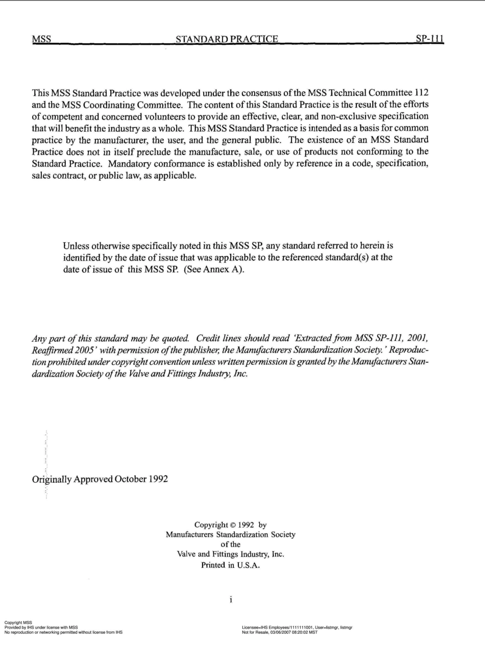 MSS SP-111-2005 Gray-Iron and Ductile-Iron Tapping Sleeves.pdf_第2页