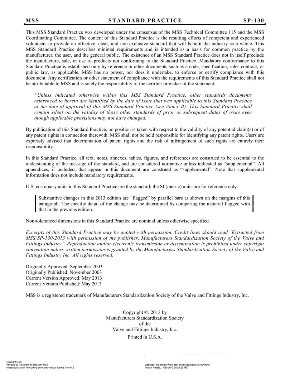 MSS SP-130-2013-Bellows Seals for Instrument Valves.pdf_第2页
