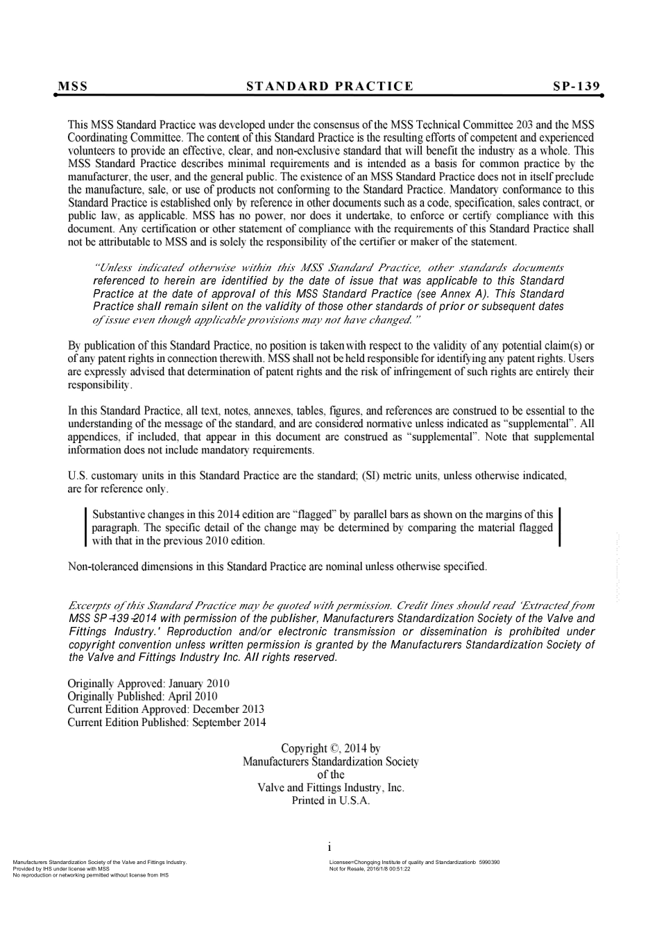 MSS SP-139-2014 CopperAlloyGate,Globe,Angle,andCheckValvesforLowPressure_LowTemp.pdf_第2页