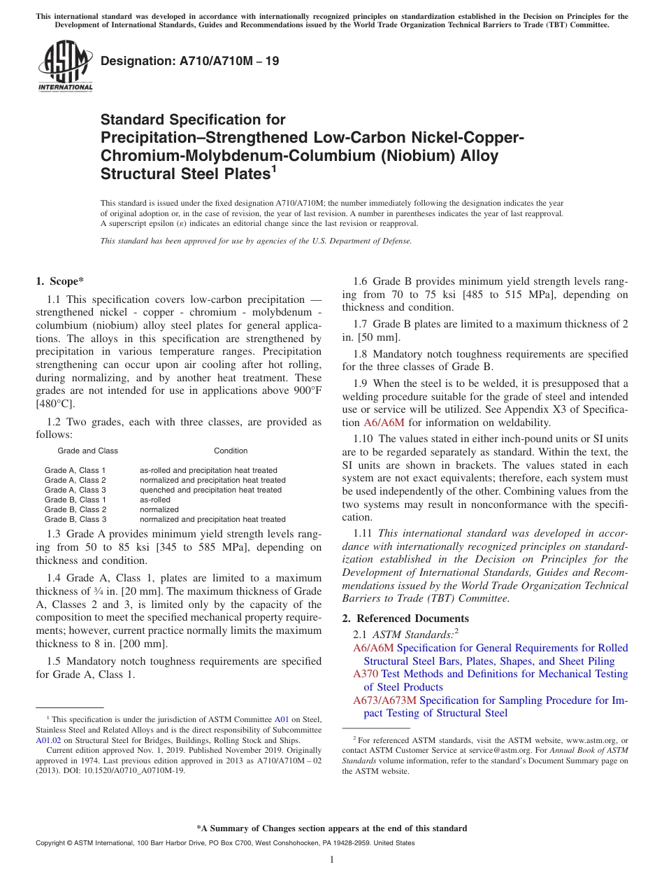 ASTM A710 - A 710M - 19.pdf_第1页