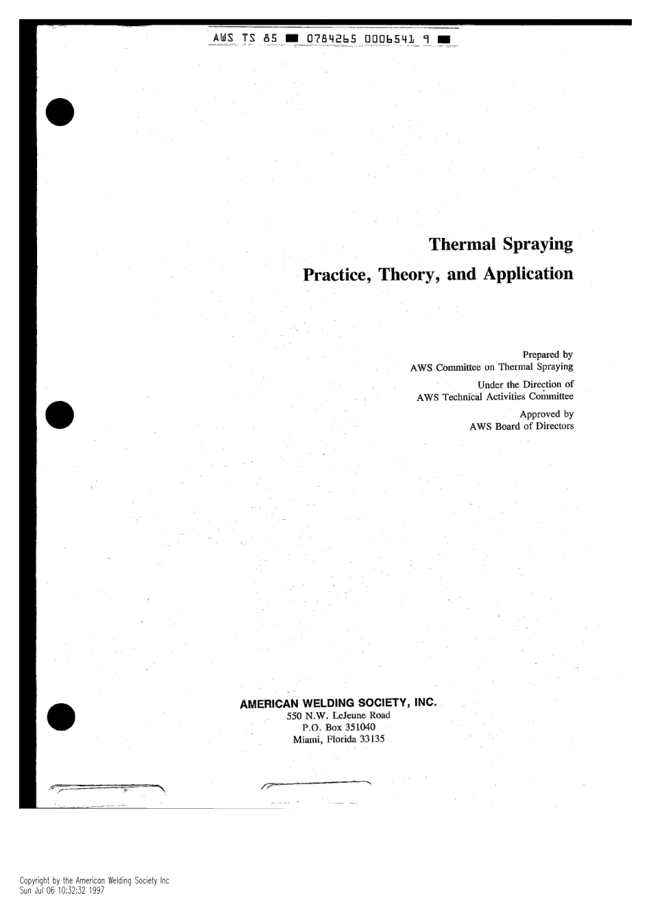 AWS Thermal Spraying Practice Theory and Applications 1985 scan.pdf_第3页