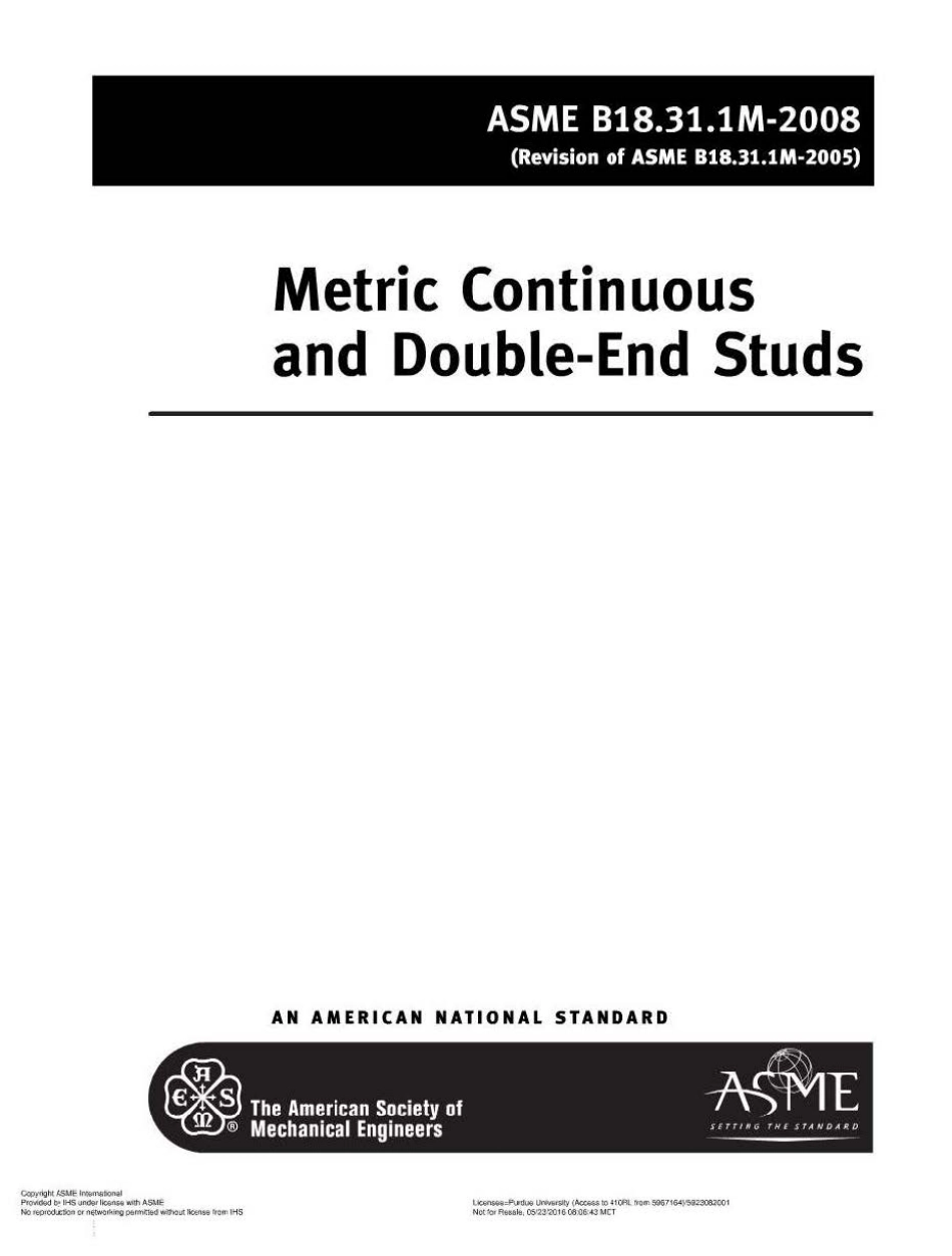 ASME B18.31.1M 2008 (R 2016)  Metric Continuous and Double-End Studs.pdf_第3页
