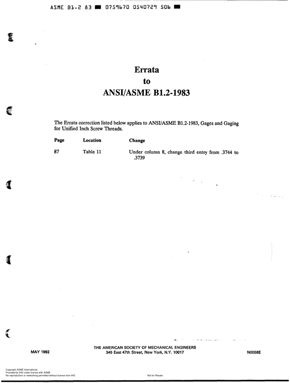 ASME B1.2-1983(R1990) GAGES AND GAGING FOR UNIFIED INCH SCREW THREADS.pdf_第2页