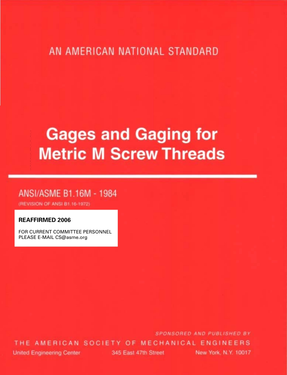 ASME B1.16M-1984(R2006).PDF_第1页